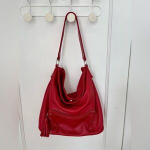 Danier red Leather bag